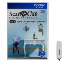 Brother Scan N Cut Home-Deco Pattern Collection USB