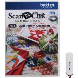 Brother Scan N Cut Quilt Pattern Collection USB