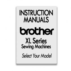 Brother Instruction Manuals for XL Series Models
