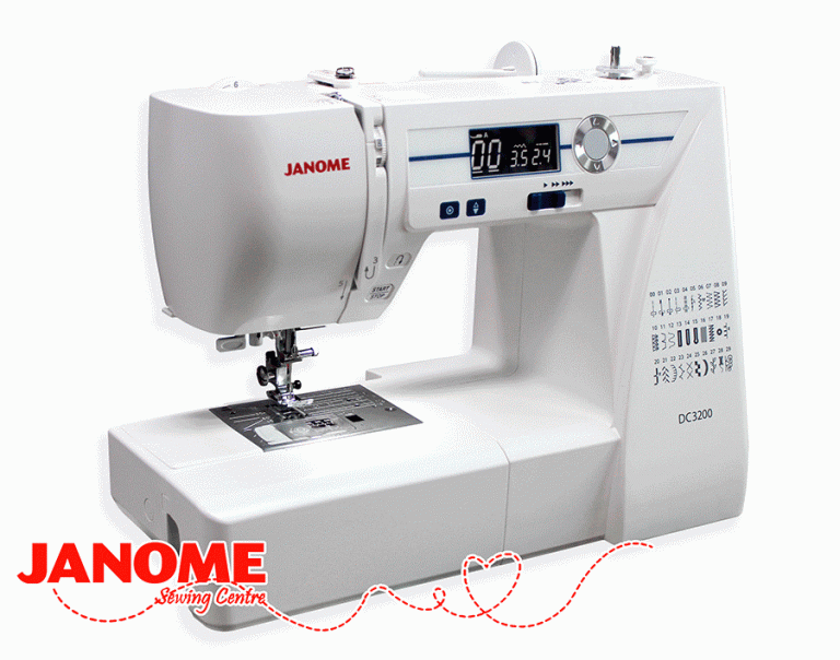 Janome DC3200 Computerised Sewing Machine Janome Sewing Centre