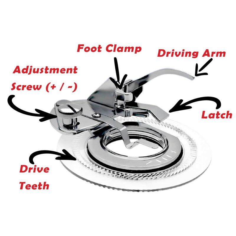 Flower Stitch Presser Foot Explained