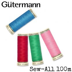 Gutermann Sew All 100m Thread - Available in All Colours