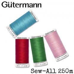 Gutermann Sew All 250m Thread - Available in All Colours