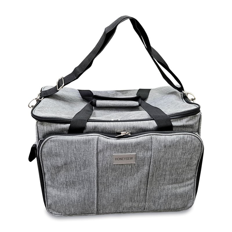 Large Sewing Machine Carry & Storage Bag (Grey) Carry Storage Bags