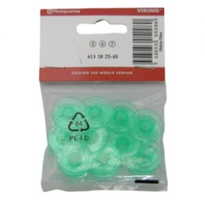 Husqvarna Green Bobbins - 10 Pack