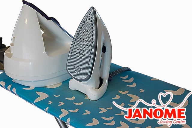 Ironing Board with Iron