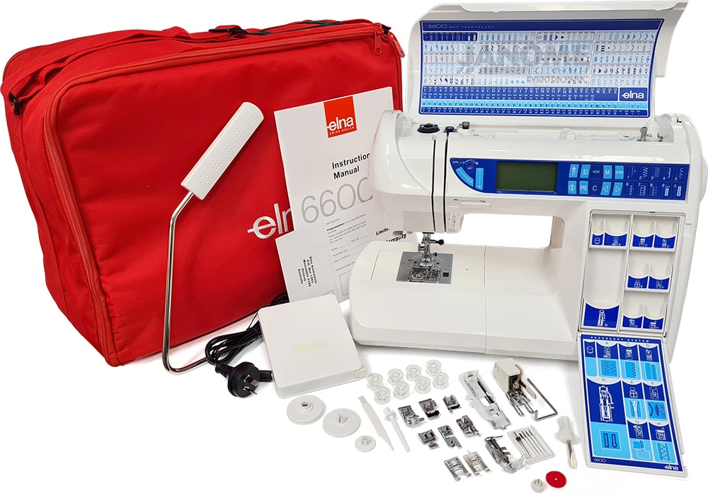 The NEW Elna Q6600 Quilter's Dream Computerised Sewing Machine