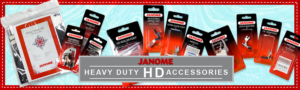 Janome HD Accessory Kit Banner