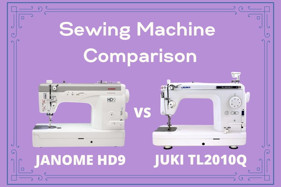 Janome vs Juki sewing machine 2