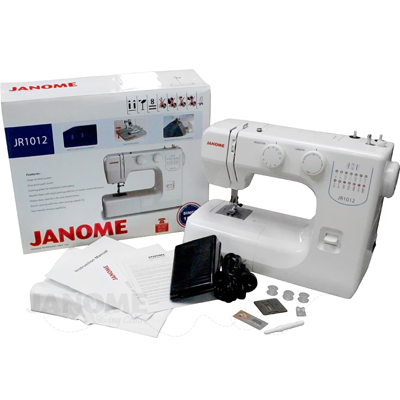 Janome JR1012 Sewing Machine Janome Sewing Centre