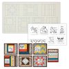 JT QUILT AS YOU GO COTTON MUG MATS-DOG DAYS