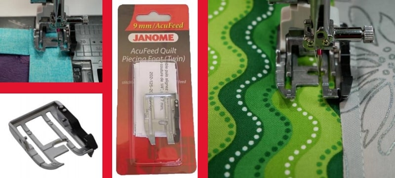 Janome Accessory of the Month - Janome Acufeed Quilt Piecing Foot