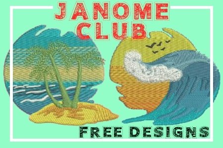 Janome Club Post - Beach