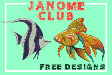Janome Club - Tropical Fish Post