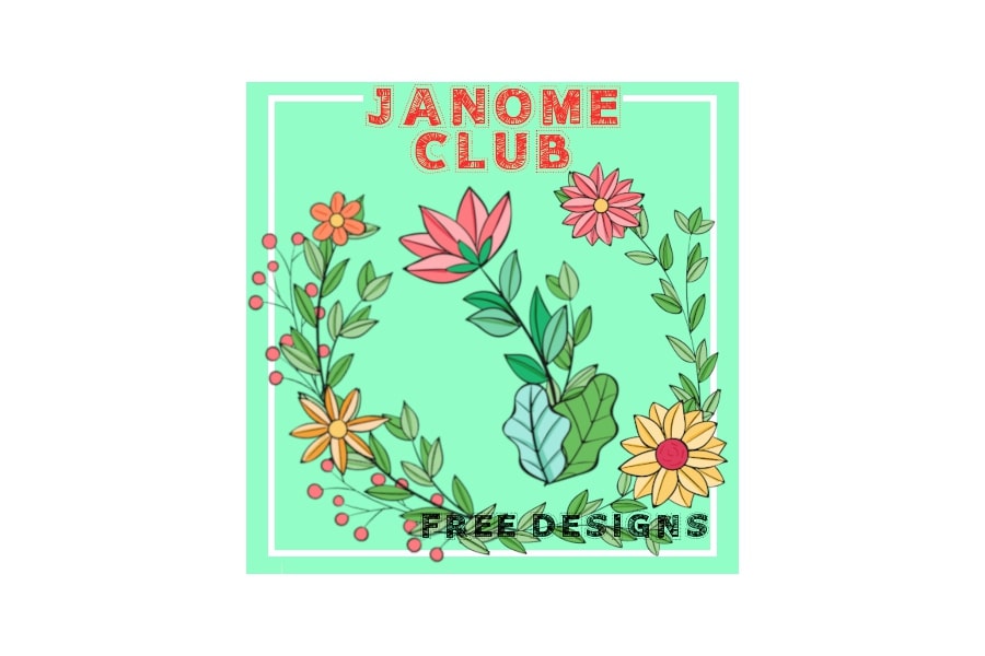 Janome Club - Wreath