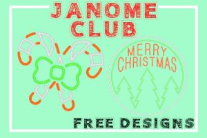 Free Christmas Janome embroidery designs