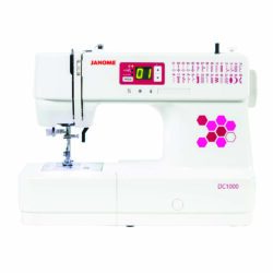 Janome DC-1000 Computerised Sewing Machine for Beginners