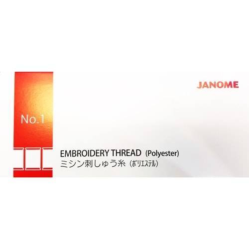 Janome Embroidery Thread Set - Box 1