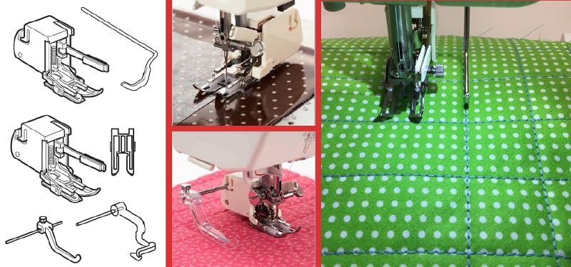 Janome Even Feed Foot Set is the accessory of the month in March 2020