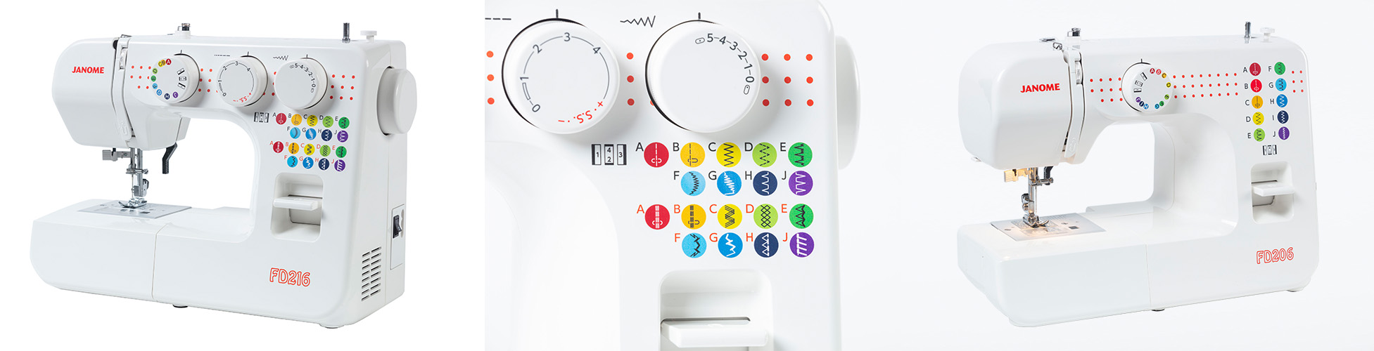 NEW FD Models! FD206 & FD216 - Janome Sewing Centre Everton Park