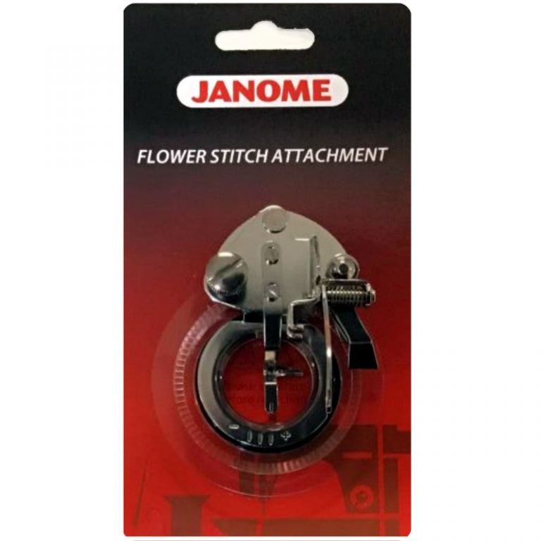 Janome Flower Stitch Attachment Janome Sewing Centre Everton Park