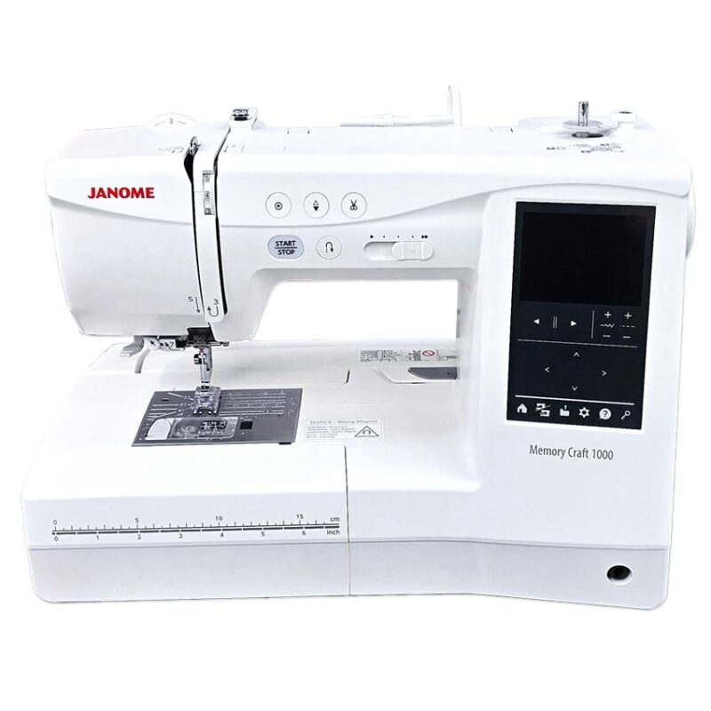 Janome MC1000 Combination Sewing and Embroidery Machine