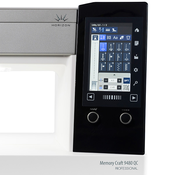 Janome MC9480 Stitch Controls