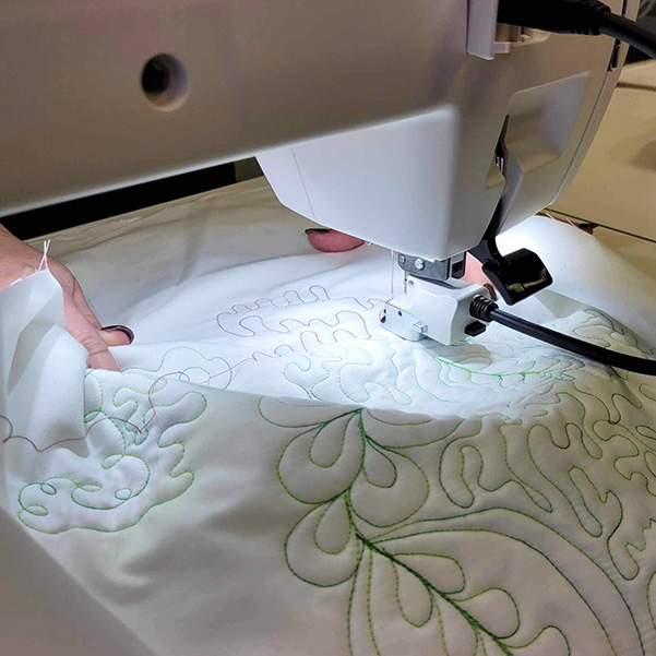 Janome MC9480 in action