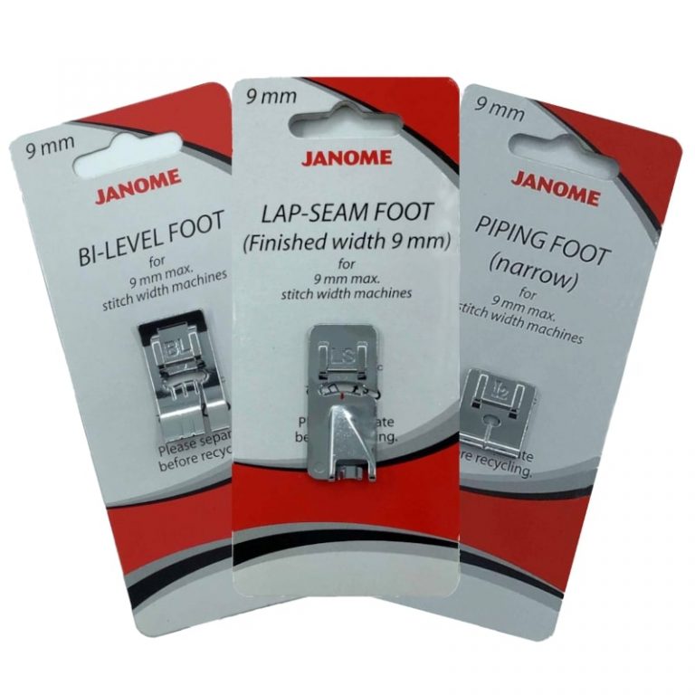 What's New New 9mm Presser Feet Janome Sewing Centre Everton Park