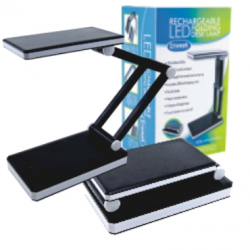 Triumph Rechargeable Folding Desk Lamp Black