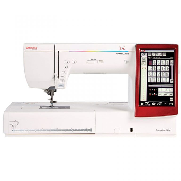 Janome Memory Craft MC14000 Quilting and Embroidery