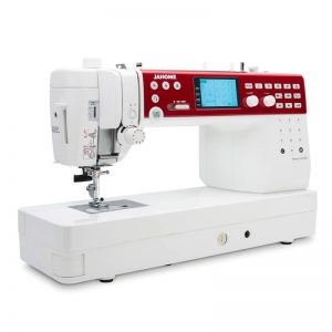 Angled View of the Janome MC6650 Sewing Machine