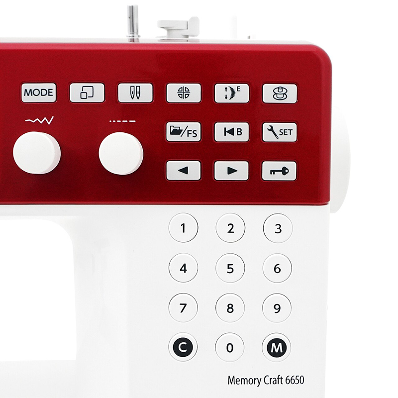 The NEW Janome MC6650 + Free Bonus Professional Sewing and Quilting Machine
