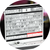 Janome MC6700P Stitch Chart