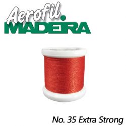 Madeira Aerofil Extra Strong Thread (Red)