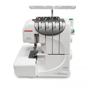 Front View of the easy to thread Janome 544D