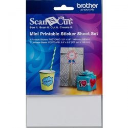 Brother Scan N Cut Mini Printable Sticker Sheet Set