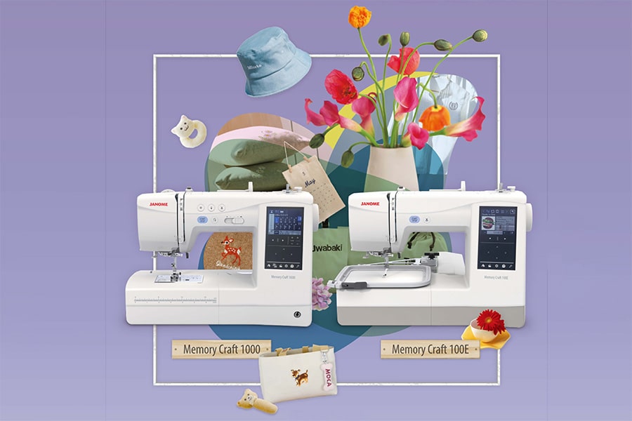 New Product Launch - Janome MC100E and MC1000