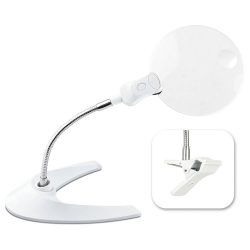 OTT LITE LED Magnifier With Clip And Stand