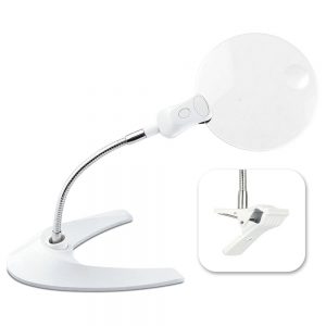 OTT LITE LED Magnifier With Clip And Stand