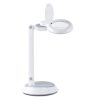Ottlite Space-Saving LED Desk Lamp with Magnifier