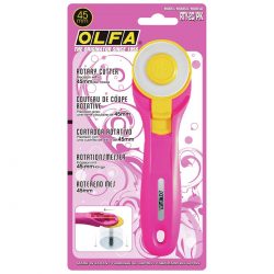 Olfa Rotary Cutter 45mm Pink RTY-2C