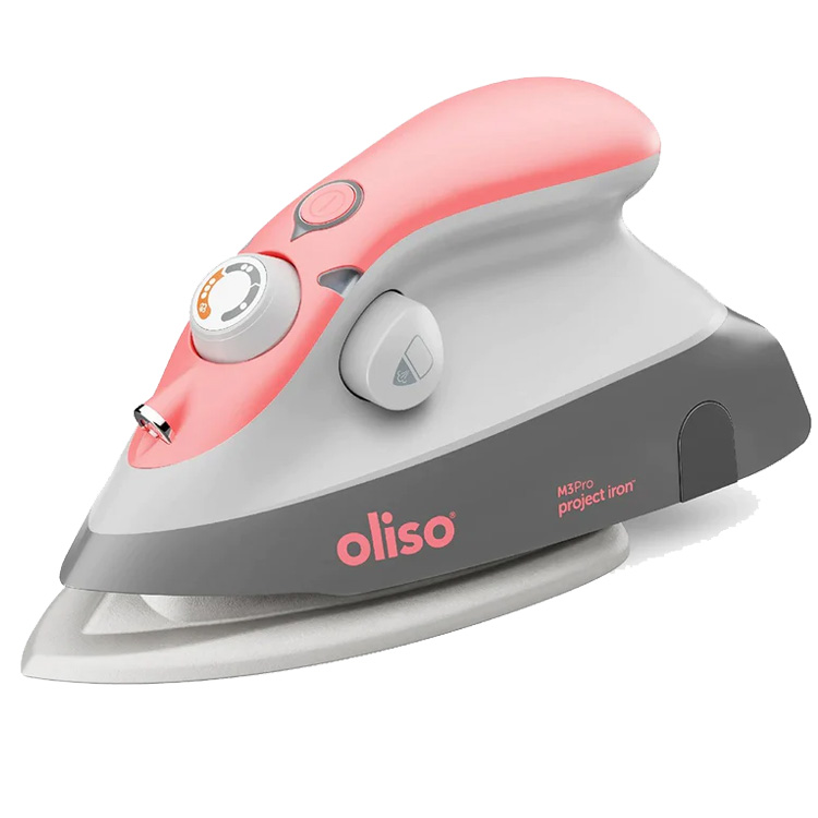 Oliso Mini Project Compact Fer à Repasser Pistache Avec Tapis Silicone - Neuf