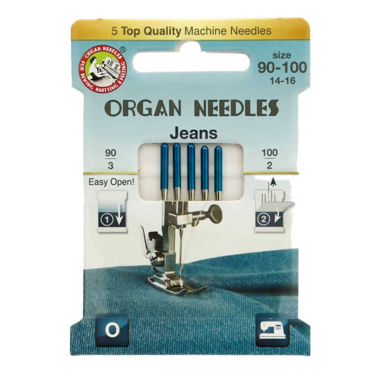 Organ Jeans Needles (90/100) Janome Sewing Centre Everton Park