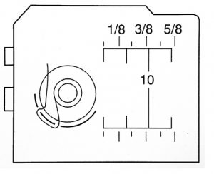 Pop up Bobbin Cover Plate