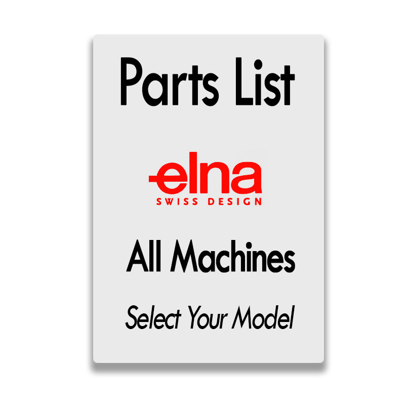 Elna Sewing Machine Parts Diagram - Wiring Diagram