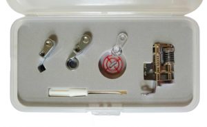Premium Accessories - Convertible Free Motion Foot Set with Ruler Foot (Open)