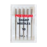 Premium Size 10 Sharp Sewing Machine Needles for Janome