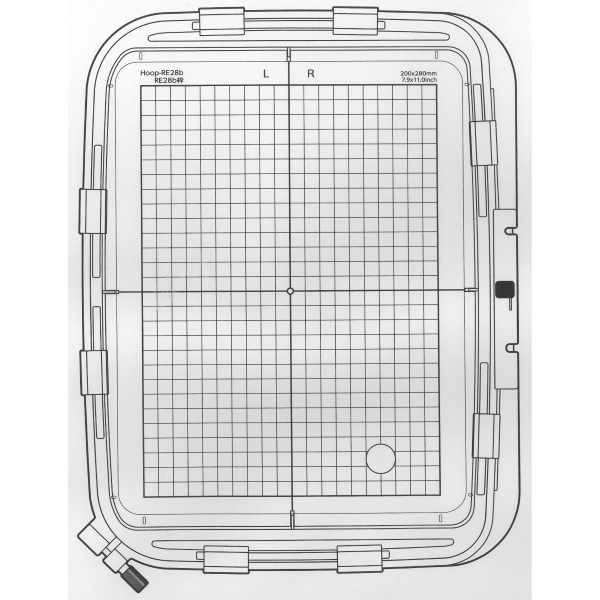 Janome SQ14A Embroidery Hoop For Janome MC9850 and Skyline S9