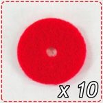 Janome Red Felt Disks for Thread Spools